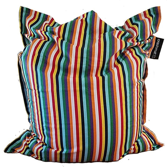 beach stripe beanbag