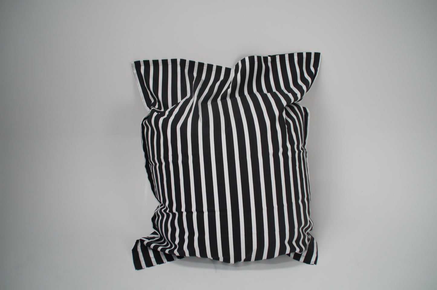 Black & White Stripe Beanbag