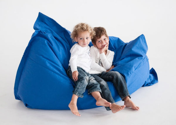 Royal blue bean bag sale chair