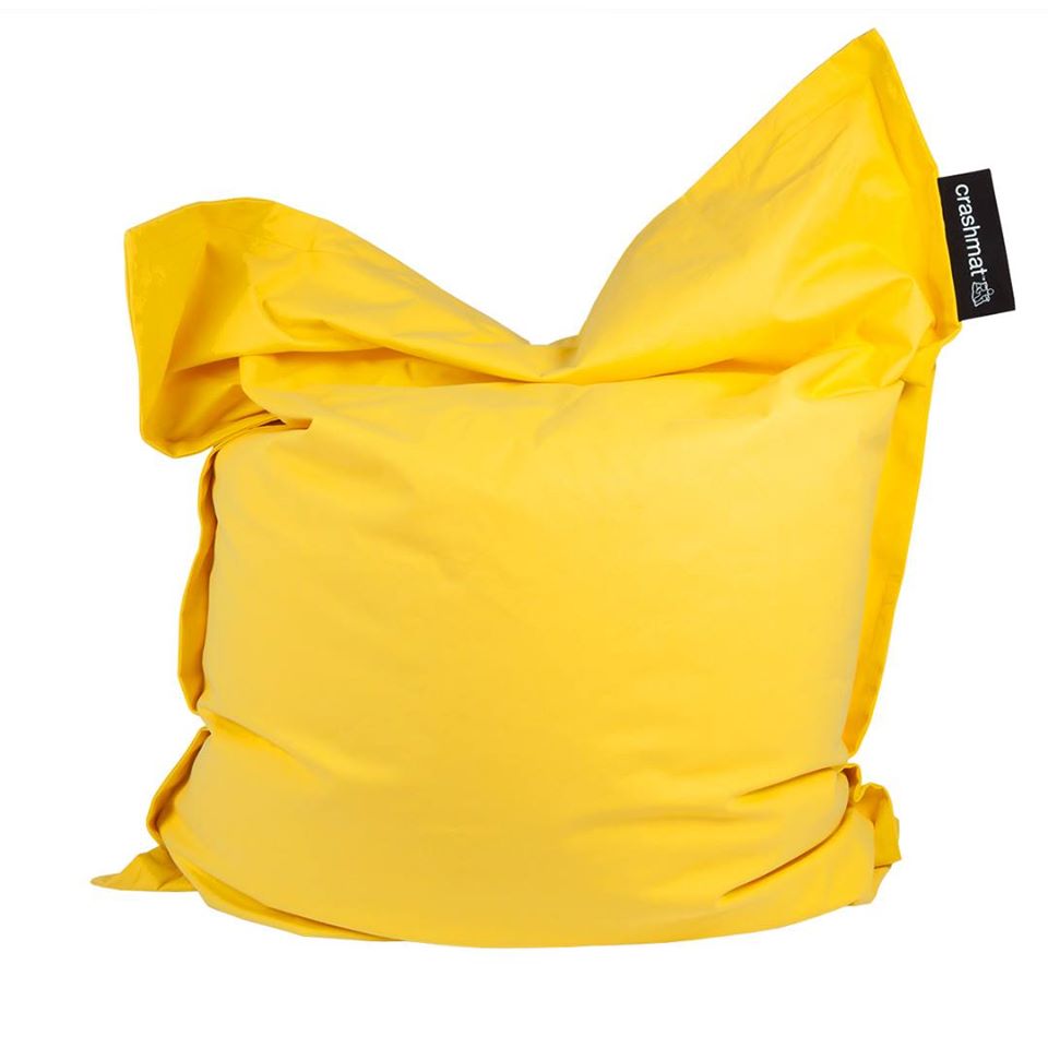 Yellow Beanbag - Crashmat